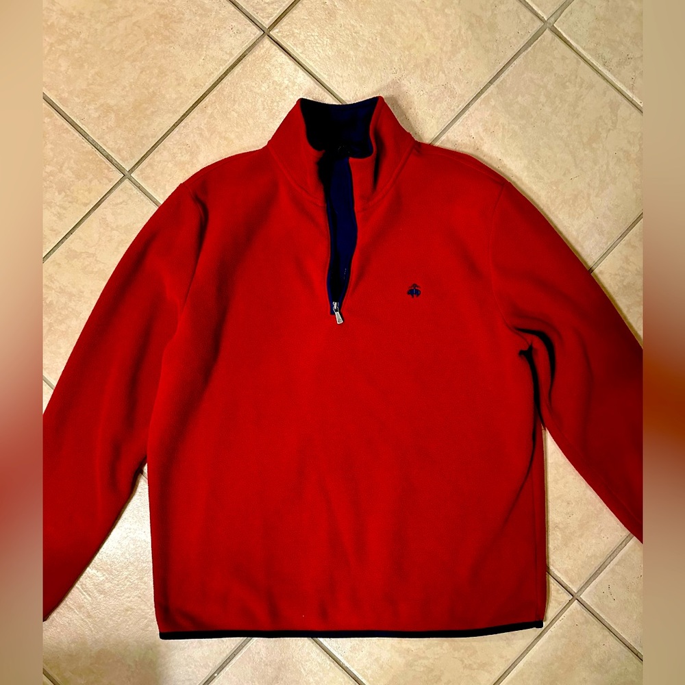 Brooks brothers men’s fleece pullover